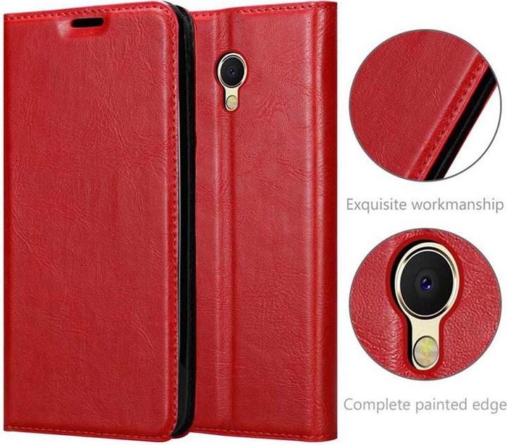 Actual product image Cadorabo Book Invisible Magnet Cover (Meizu MX6)