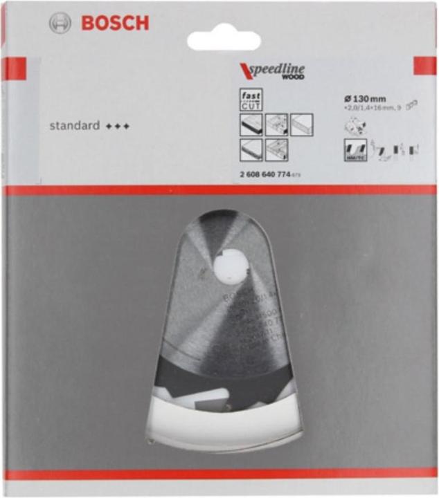 Produktbild Bosch Professional Zubehör PRO Wood Kreissägeblatt, 130 x 2 x 16 mm