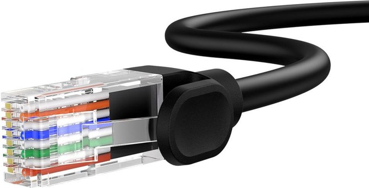 Actual product image Baseus Ethernet CAT5, 3m network cable (black) (CAT5, 3 m)