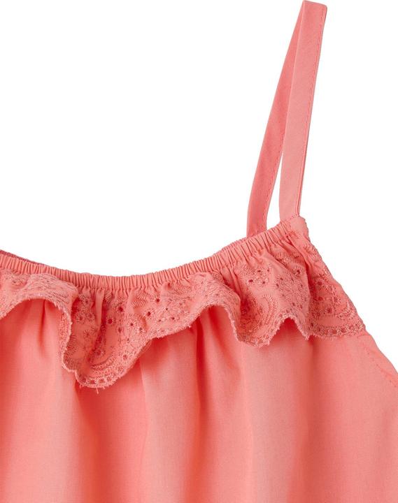 Actual product image Vertbaudet Luftiger Mädchen Sommer-Schlafanzug mit Stickereien (98)