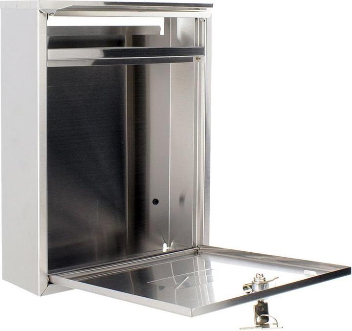 Actual product image Rottner Stainless steel letterbox Como