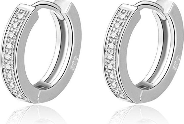 Immagine prodotto Beneto Eleganti orecchini rotondi in argento AGUC2237 (L) (Argento)