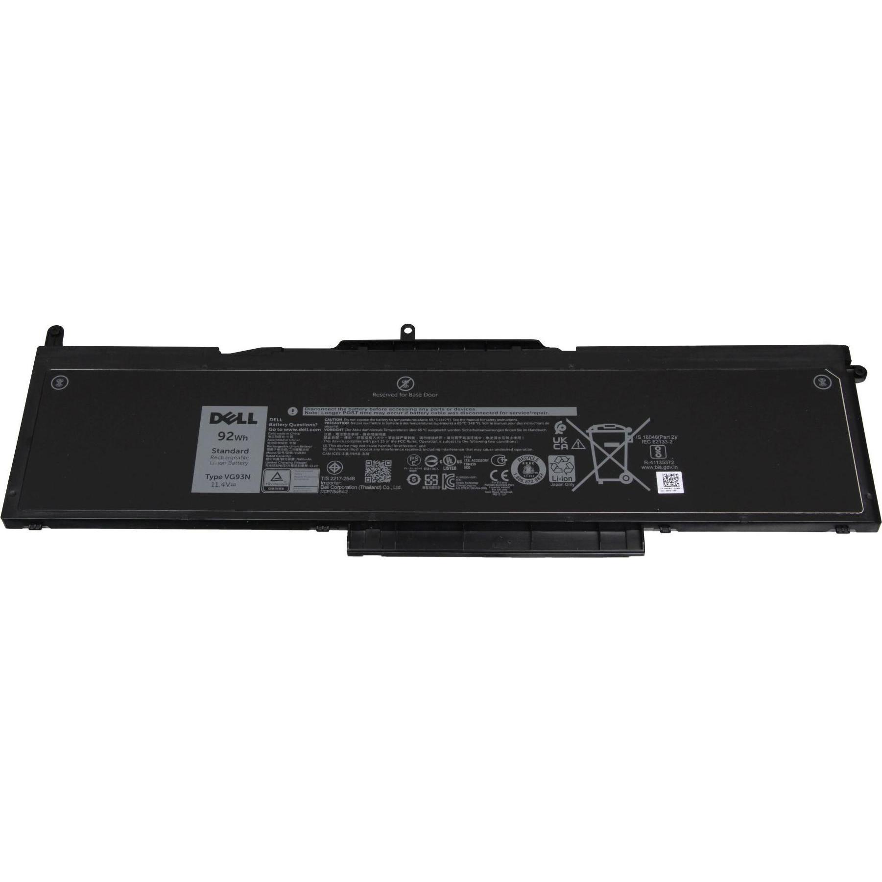 Dell NY5PG (7600 mAh), Notebook Akku