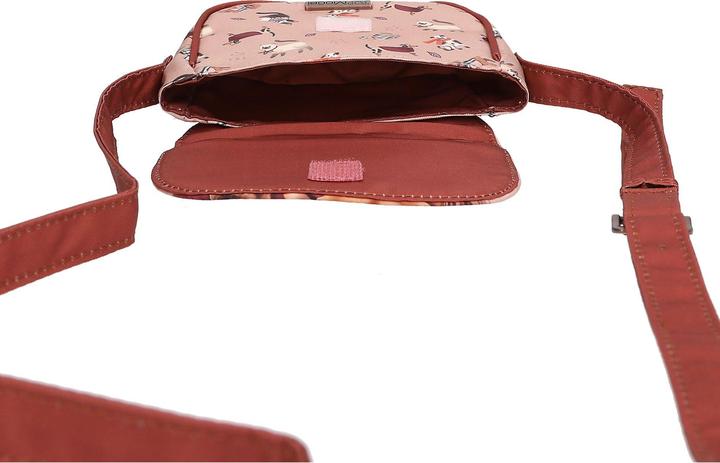 Actual product image Top Model TOPModel - Small Shoulder Bag FUR EVER FRIENDS - Powdery Pink and Copper - Small