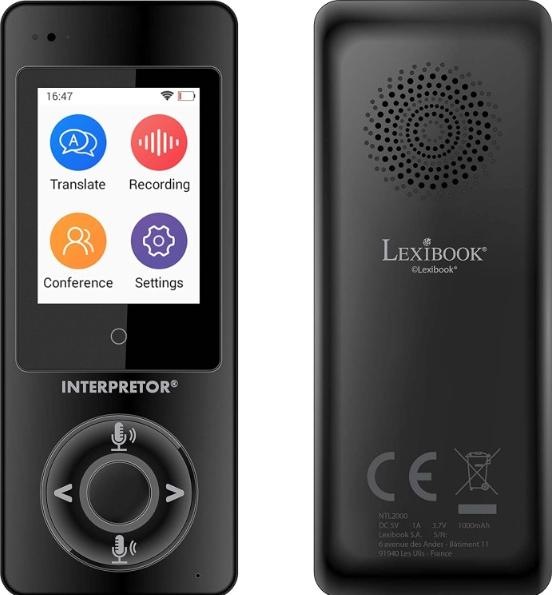 Image du produit Lexibook Interpretor Traducteur linguistique instantané avec intelligence artificielle - 45 langues