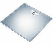 Immagine prodotto Beurer Bilancia pesapersone fino a 180 kg con display LCD in vetro argento SR GS1 (180 kg)