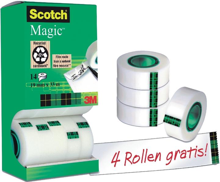 Actual product image Scotch Magic adhesive tape value pack (19 mm)