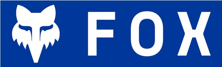 Produktbild Fox Sticker 23 Corporate Logo 7" Blu Os