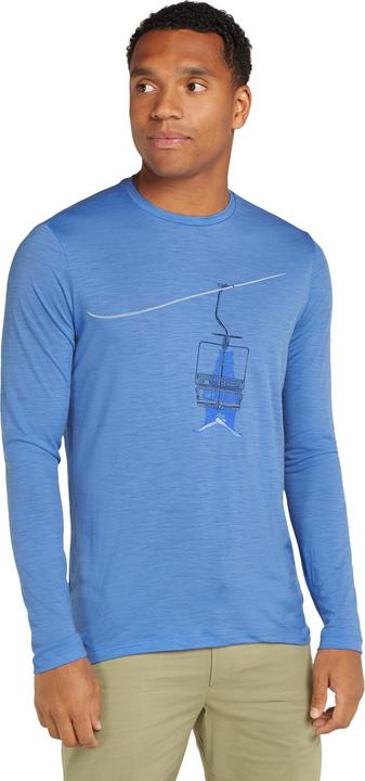 Actual product image Icebreaker Merino 150 Tech Lite L/S Tee Bear Lift (L)