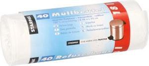 Produktbild Papstar Mlleimerbeutel HDPE, 18 Liter, weiá (40x, 18 l)