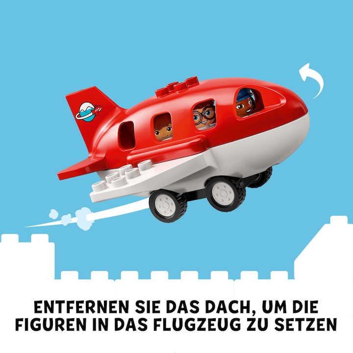 Produktbild LEGO Flugzeug und Flughafen (10961)