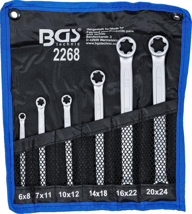 Produktbild BGS Doppel-Ringschlüssel-Satz