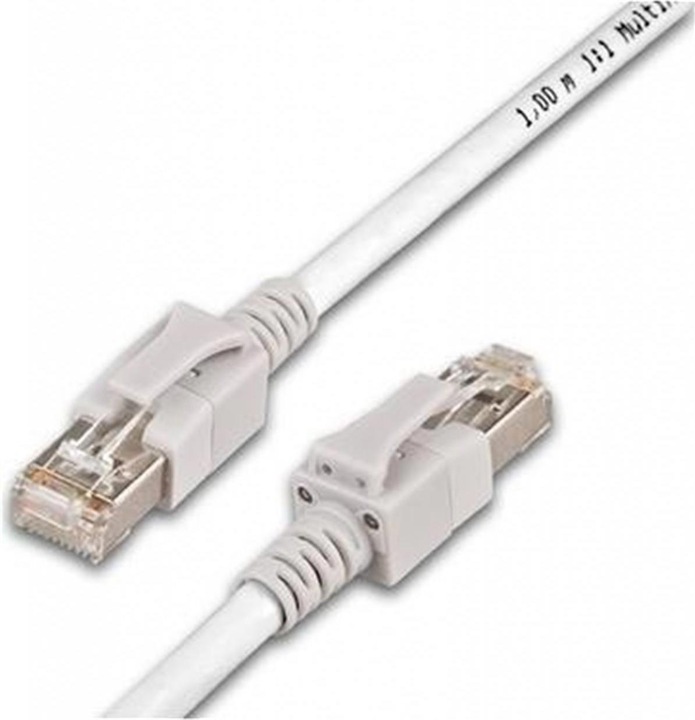 Actual product image Wirewin Cat.6A LED patch cable 1.5m white (S/FTP, CAT6a, 1.50 m)