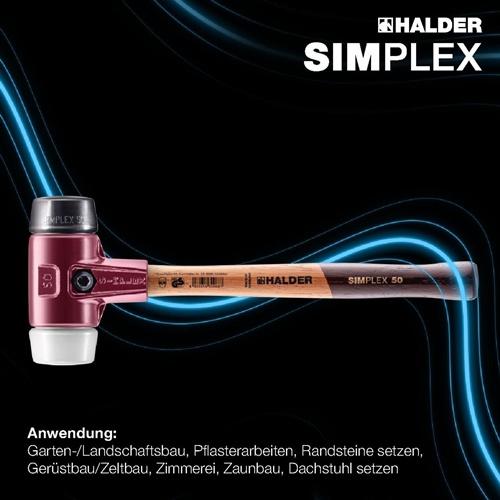 Actual product image Halder Simplex soft-face mallet 80 (2770 g)