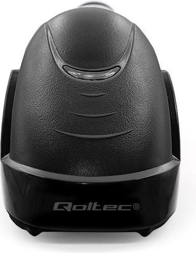 Actual product image Qoltec Laserowy czytnik kodów kreskowych 1D | 2D | czarny (1D barcodes, 2D barcodes, QR Code)