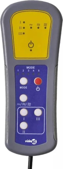 Produktbild VidaXL Massagesessel Weinrot Kunstleder,Farbe: Weinrot,Material