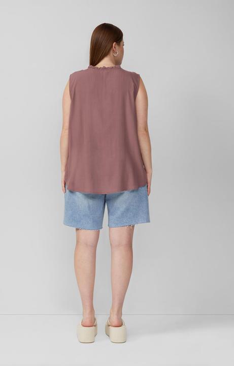 Immagine prodotto s.Oliver Bluse Blusentop mit Rüschenkragen (48)