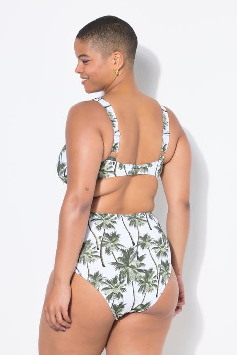 Image du produit Studio Untold Haut de bikini avec bonnets souples, imprimé palmiers (50)