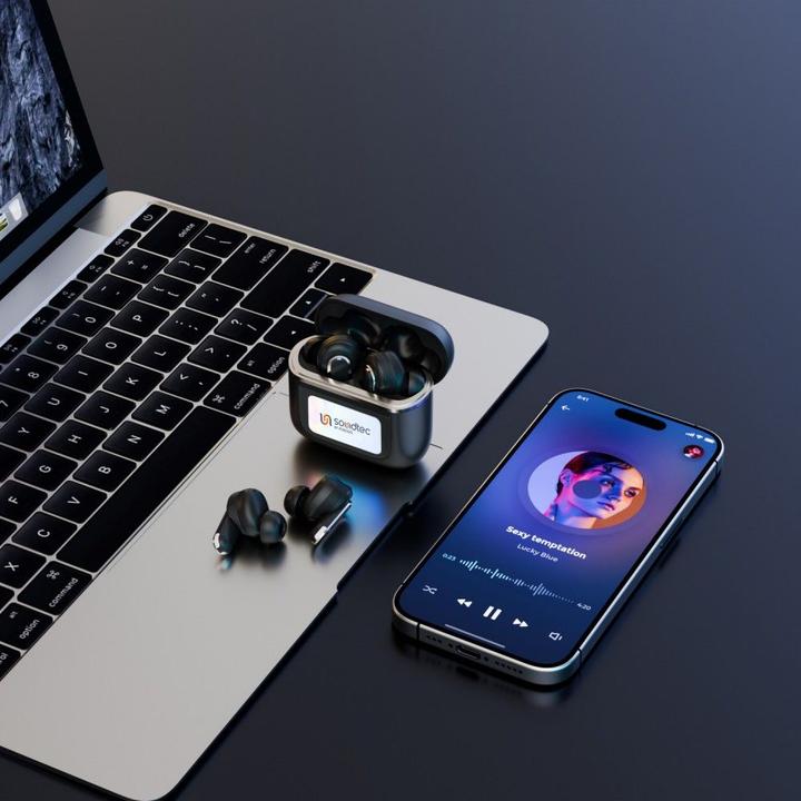 Immagine prodotto Porodo Auricolari ANC TWS con touch screen (ANC, 6 h, Senza fili)