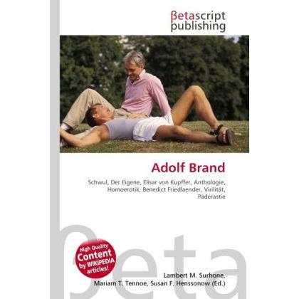 Thumbnail - Adolf Brand, Ratgeber