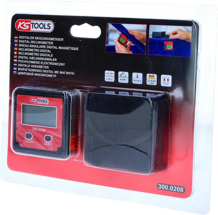 Actual product image KS Tools Clinometer