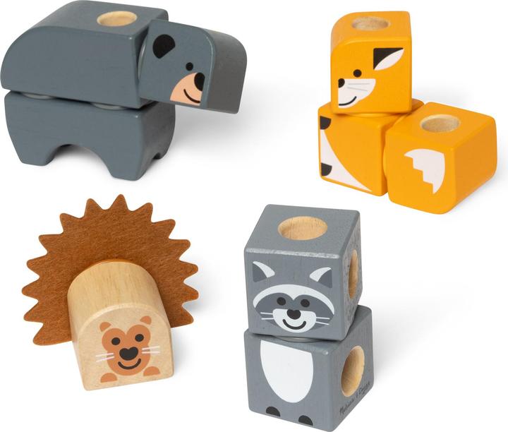 Actual product image Spin Master Blockables Woodland Creatures