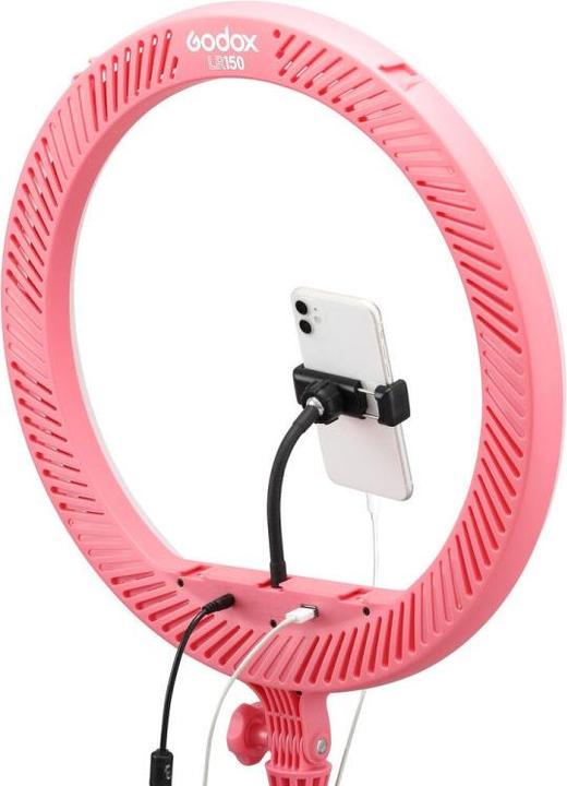 Actual product image Godox LR150 LED Ring Light Pink (Ring light)