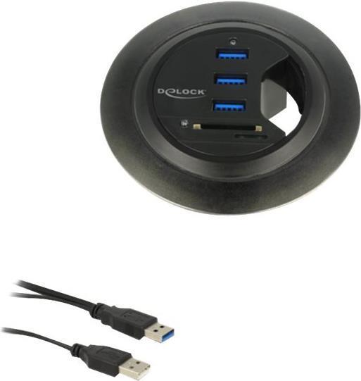 Produktbild Delock Tisch-Hub (USB-A, 3 Ports)