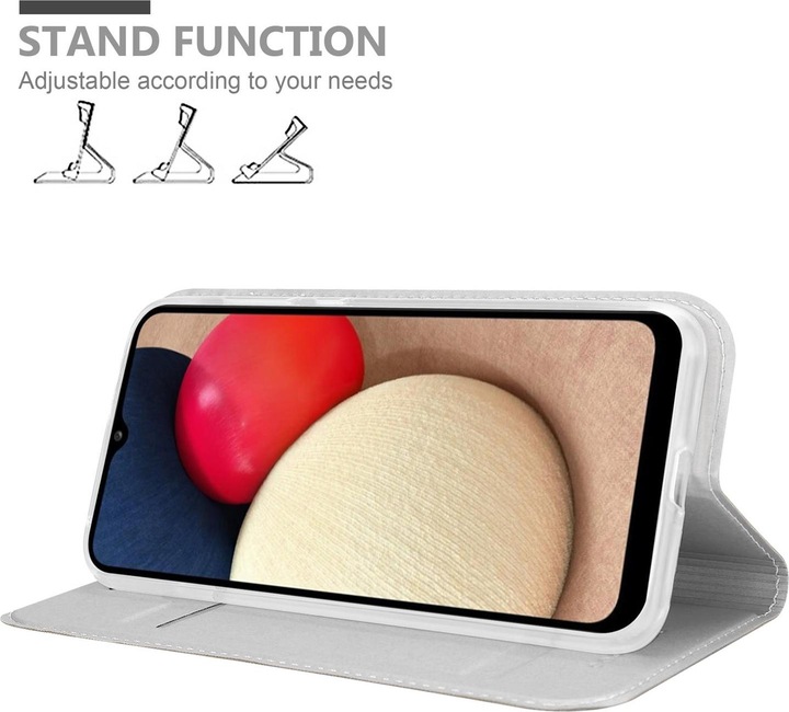 Actual product image Cadorabo Book Classy Style Cover (Samsung Galaxy A02s)
