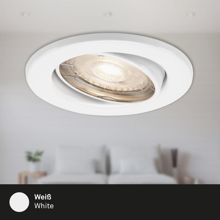 Image du produit Briloner Lampes LED encastrées, blanc, set de 3, 3xGU10/5W (460 lm, GU10)