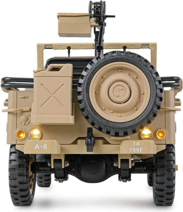 Image du produit Amewi Jeep Willys MB Scale Crawler 4WD 1:14 RTR sand (RTR Prêt à fonctionner)