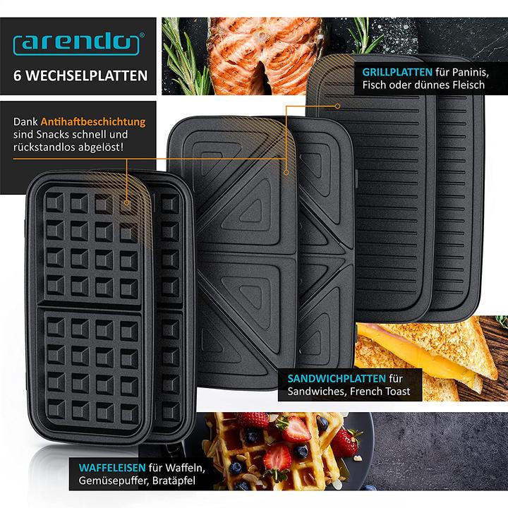 Immagine prodotto Arendo Creatore di snack 3 in 1