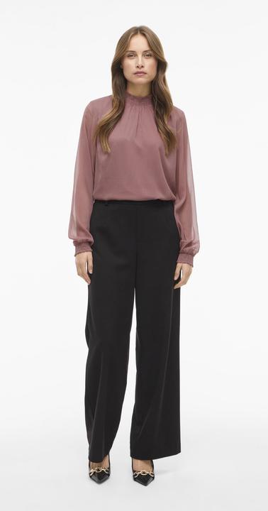 Produktbild Vila VIFALIA Stehkragen Oberteil mit langen Ärmeln (38)