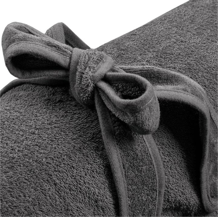 Produktbild Hunter Bademantel Riga für Hunde Grau 60 (60, Hundebademantel)