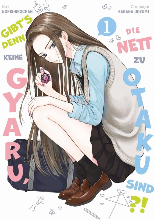 Immagine prodotto Panini Gibt's denn keine Gyaru, die nett zu Otaku sind?! 01 (Tedesco, Sakana Uozumi, Norishirochan, 2024)