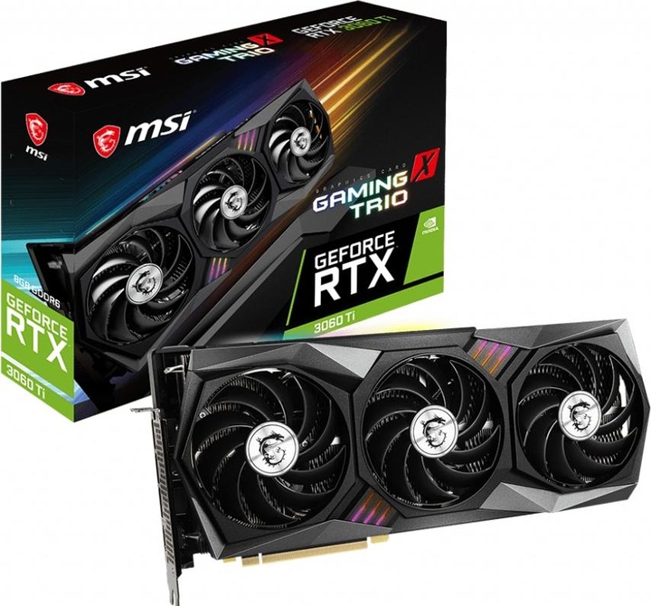 Produktbild MSI GeForce RTX 3060 Ti GAMING X TRIO (8 GB)