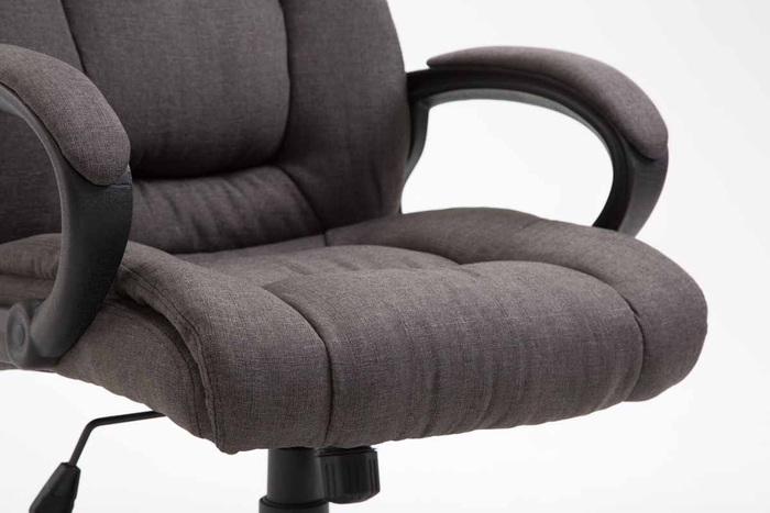 Produktbild CLP Bürostuhl XL Sparta Stoff, dunkelgrau (45 - 54 cm)