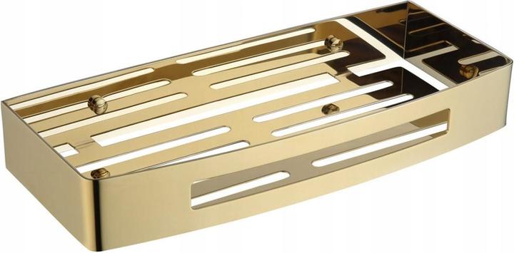 Omnires Uni Badezimmerkorb Gold