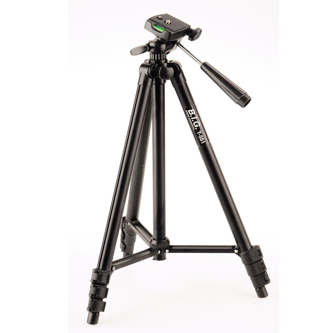 Thumbnail - BIG tripod T-551, black (425810) (Metall), Stativ, Schwarz