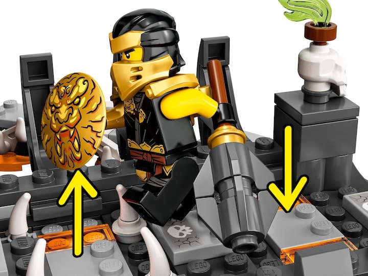 Immagine prodotto LEGO Le segrete dello Stregone Teschio (71722, LEGO Ninjago)
