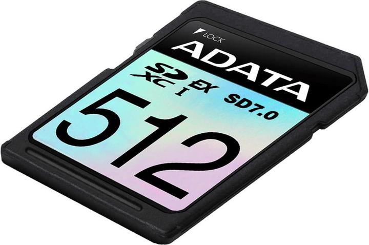 Actual product image Adata SD Card SDXC Premier Extreme (512 GB, SDXC, U3, UHS-I)