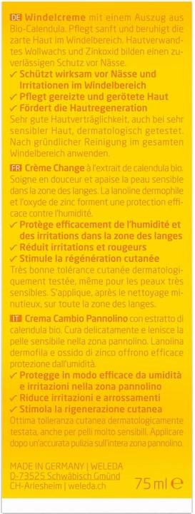Produktbild Weleda Calendula Windelcreme