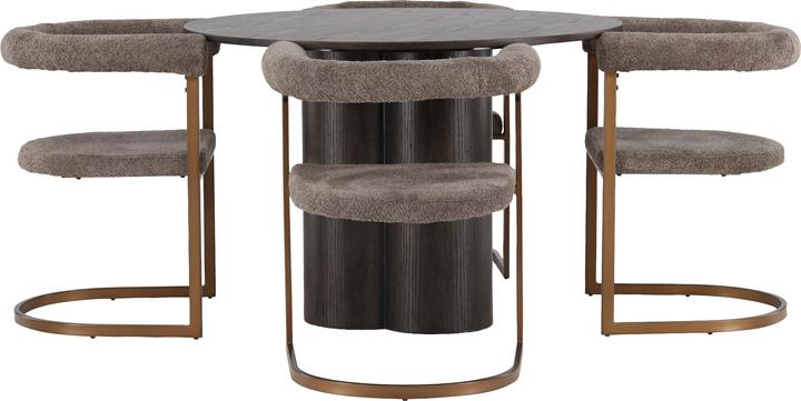 Brown, Grey, Moka