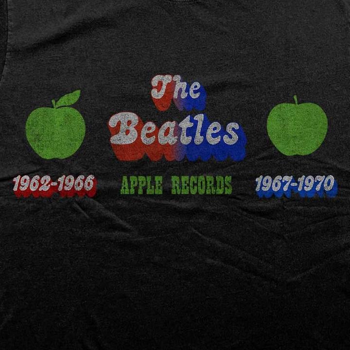 Actual product image The Beatles Unisex Adult Apple Years T-Shirt (XL)
