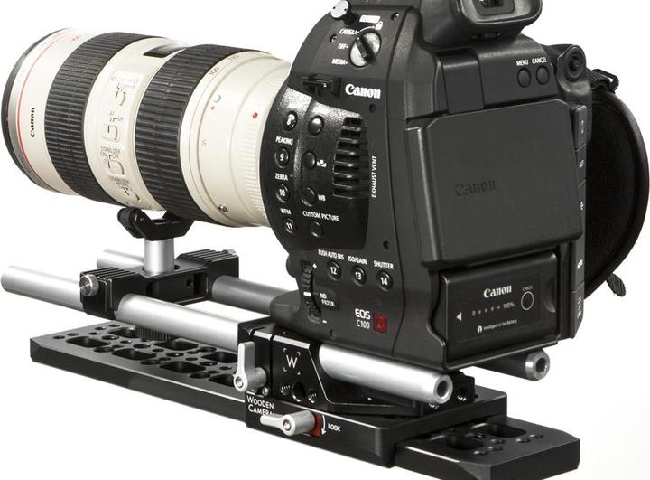 Actual product image Wooden Camera Universal Lens Support (15mm LW)