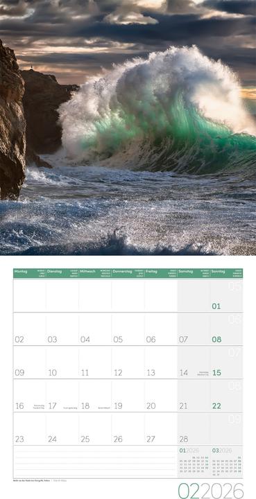 Image du produit Magie des Lichts Kalender 2026 - 30x30 (30 x 30 cm, Couverture rigide, Anglais, Français, Italien)