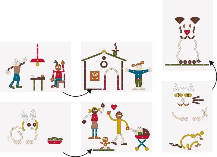 Produktbild small foot Hämmerchenspiel Zuhause & Familie