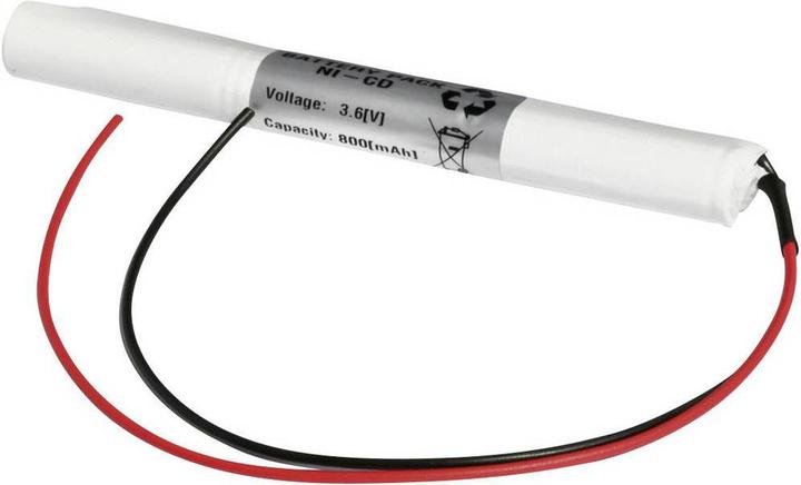 Emmerich Escape route emergency light battery 800 mAh with cables