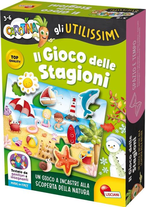 Actual product image Lisciani Carrot The Seasons Game