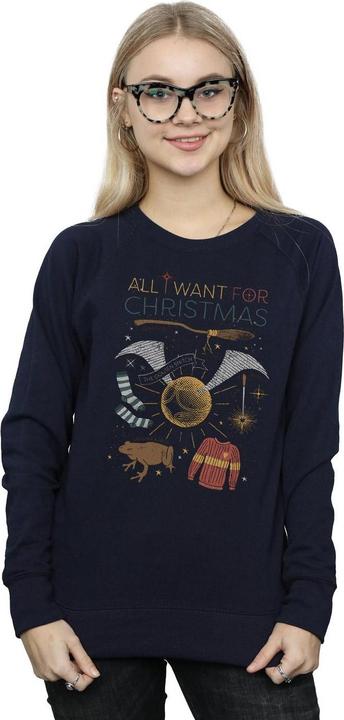 Immagine prodotto All I Want For Christmas Felpa Donna (M)